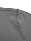 Χαμηλού Κόστους Casual Tee Henley-Ανδρικά Μπλουζάκι με κουμπί Μπλουζάκι Πουκάμισο Henley Μπλουζάκι μπλουζάκι Μακρυμάνικο Χένλι Άνοιξη &amp; Χειμώνας Σκέτο Μοντέρνα Υψηλής Ποιότητας Βασικό Διακοπές Δρόμος Εξόδου Καφέ