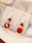 abordables Earrings &amp; Rings-1 Paire de Boucles d&#039;Oreilles de Noël en Forme de Flocon de Neige  pour Femme  Bijoux Fins et Élégants
