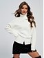 cheap Designer Sweaters &amp; Cardigans-Women&#039;s Casual Acrylic Turtleneck Pullover Sweater