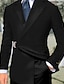 Недорогие Костюмы-Черные, розовые, бордовые мужские костюмы для выпускного вечера, свадебные пляжные свадебные костюмы, однотонные костюмы из 2 предметов, однобортный однобортный костюм на одной пуговице, 2024