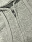お買い得  パーカージャケット-レディース カジュアルジャケット パーカージャケット ウォームポケット ジッパーパーカー カジュアル ソリッドカラー レギュラーフィット アウターウェア 長袖 秋 春 ブラック ブルー ピンク デイリー お出かけ M L XL