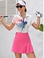 preiswerte Designer-Kollektion-Damen poloshirt Weiß Kurzarm Sonnenschutz Shirt Batik Damen-Golfkleidung, Kleidung, Outfits, Kleidung