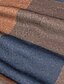cheap Maxi Skirts-Women&#039;s Swing Work Skirts Long Skirt Maxi High Waist Skirts Pocket Print Geometric Plaid Plaid Checkered Office / Career Casual Daily Fall &amp; Winter Polyester Cotton Blend Basic Long Brown Green