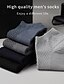 abordables chaussettes pour hommes-Homme 3 paires Chaussettes Chaussettes courtes Noir Gris Claire Couleur Plein Casual du quotidien Basique Moyen Eté Printemps Automne Respirable
