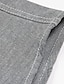 economico Camicie da uomo-Per uomo Camicia Giacca da camicia Sovracamicia Blu chiaro Nero Bianco Manica lunga Liscio Bavero Autunno inverno Esterno Da tutti i giorni Abbigliamento Tasca frontale