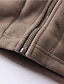 cheap Men&#039;s Jackets &amp; Coats-Men&#039;s Winter Jacket Polar Fleece Jacket Fleece Jacket Outdoor Daily Wear Warm Pocket Fall Winter Plain Fashion Streetwear Lapel Regular Black Red Blue Brown Gray Jacket