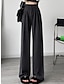 Недорогие женские классические брюки-женские классические брюки широкие вельветовые брюки полная длина модная уличная одежда для офиса на открытом воздухе плюшевые темно-кофейные бархатные розовые s m осень-зима