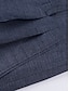 economico Pantaloni eleganti-Per uomo pantaloni della tuta Pantaloni Pantaloni da completo Tasche Liscio Comfort Traspirante Esterno Giornaliero Per uscire Di tendenza Informale Grigio verde Bianco grigio