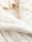 cheap Sherpa Jackets-Women&#039;s Teddy Coat Fleece Sherpa Jacket Double Breasted Flannel Winter Coat Fall Windproof Thermal Warm Cream Heated Jacket Texture Long Sleeve Outerwear Fall Black Apricot