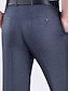 economico Pantaloni eleganti-Per uomo pantaloni della tuta Pantaloni Pantaloni da completo Tasche Liscio Comfort Traspirante Esterno Giornaliero Per uscire Di tendenza Informale Grigio verde Bianco grigio
