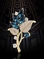 tanie Broszka-Damskie Broszki Retro Kształt listka Elegancja Moda Luksusowy Unikalny Broszka Biżuteria Błękit jeziora Na Biuro Codzienny Studniówka Randka Plaża