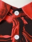 billiga grafiska skjortor för män-Gradvis Abstrakt Herr Skjorta Dagliga kläder Utekväll Höst vinter Nedvikt Långärmad Svart, Blå, Purpur S, M, L 4-vägs stretchtyg Skjorta