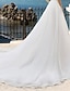 billige Brudekjoler-simple brudekjoler a-line adskiller domstol tog organza overkjoler brudekjoler med ensfarvet 2024