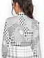 preiswerte Frauengolfkleidung-Damen poloshirt Grau Langarm Sonnenschutz Shirt Paisley-Muster Herbst Winter Damen-Golfkleidung, Kleidung, Outfits, Kleidung