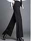 cheap Women&#039;s Dress Pants-Women&#039;s Dress Pants Wide Leg Pocket Print High Cut High Waist Full Length Navy Winter