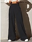 Недорогие женские активные брюки-Жен. Штаны Завышенная Полная длина Серый Осень