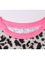 baratos T-Shirts de mulher-Mulheres Camiseta Leopardo Diário Final de semana Bolsos Imprimir Cinzento Manga Longa Moda Decote Redondo Primavera &amp; Outono