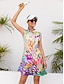 voordelige Designer-collectie-Dames golf jurk Geel Mouwloos Zonbescherming Tennisoutfit Dames golfkleding kleding outfits draag kleding