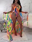 abordables Conjuntos de bikini-Mujer Normal Bañadores Bikini Traje de baño 3 Piezas Estampado Graphic Flores Ropa de playa Verano Trajes de baño