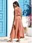 Недорогие Women&#039;s Sets-Женский хлопковый комплект из двух предметов, курортная одежда, розовая летняя одежда с v-образным вырезом и открытой спиной, с поясом
