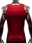 billige aktive t-shirts og tanks til mænd-Herre Gymnastiktrøje Kompressionstank Fitness Tank Herre overdele Rund hals Uden ærmer Sport &amp; Udendørs Ferierejse I-byen-tøj Afslappet / Hverdag Træningscenter Hurtigtørrende Åndbart Blødt Vanlig