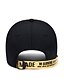 billiga Huvudbonader för herrar-Unisex Basebollkeps Solhatt Ljusblå Svart Polyester Mode Ledigt Minimalism Utomhus Semester Grafisk Bokstav Justerbara Solskyddskräm Mode