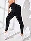 cheap Leggings-Women&#039;s Leggings Nylon Solid Colored Dark Grey Black Fashion High Waist Ankle-Length Yoga Sport Fall &amp; Winter