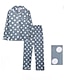 abordables Pijamas para mujeres-Mujer Pijamas Conjuntos Cuadrícula / Cuadros A lunares Moda Casual Suave Hogar Diario Cama Satén Transpirable Diseño Manga Larga Camisa Pantalón Botón Bolsillo Otoño Invierno Rosa loto Negro