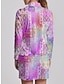 preiswerte Frauengolfkleidung-Damen poloshirt Rosa Purpur Langarm Shirt Paisley-Muster Damen-Golfkleidung, Kleidung, Outfits, Kleidung
