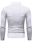 preiswerte Herrenpullover-Herren Pullover Strickpullover Gerippt Stricken Standard Strick Glatt Stehkragen Basic warm halten Freizeitskleidung Ausgehen Bekleidung Herbst Winter Wein Schwarz M L XL