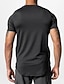 cheap Basic T shirts-Men's T Shirt Fitness Shirt Basketball Shirt Athletic Shirts Crew Neck Short Sleeve Vacation Sports &amp; Outdoor Going out Casual Daily Quick dry Sweat wicking Breathable Soft Plain Dark Blue Activewear
