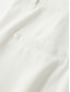 baratos Calças sociais-Homens Social Calças Calças Plissadas Calças de Terno Zíper Botão Bolsos Tecido Conforto Respirável Ao ar livre Diário Para Noite Moda Casual Preto Branco