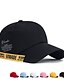 billiga Huvudbonader för herrar-Unisex Basebollkeps Solhatt Ljusblå Svart Polyester Mode Ledigt Minimalism Utomhus Semester Grafisk Bokstav Justerbara Solskyddskräm Mode
