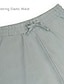 tanie Męskie spodnie lniane i bawełniane-Męskie Lniane spodnie Spodnie Letnie spodnie Spodnie plażowe Ściągana na sznurek Elastyczny pas Druk 3D Zwierzę Lew Wzory graficzne Komfort Codzienny Święto 20% Len Moda miejska Hawajskie Niebieski