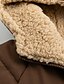 cheap Puffers &amp; Parka-Women&#039;s Winter Coat Puffer Jacket Fleece Jacket Coat Outdoor Street Daily Wear Fall Winter Long Coat Regular Fit Thermal Warm Windproof Comtemporary Casual Street Style Jacket Long Sleeve Solid Color