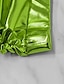billige Maxi-nederdele-Dame Skjørte Bodycon Maxi Høj Talje Nederdele Kvast Drapering Uregelmæssig hæm Ensfarvet Fest I-byen-tøj Sommer Polyester Mode Sexet Sølv Sort Lyserød Guld