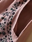 preiswerte Baumwollwäscheröcke-Damen Rock Schaukel Midi Hoher Taillenbund Röcke Bestickt Blumen Casual Wochenende Sommer Bettwäsche aus Baumwolle Basic Brautkleider schlicht Weiß Rosa Orange