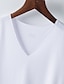 ieftine Tricouri de Sală-Bărbați Bluză Vest Top Sub Cămașă Simplu În V Stradă Vacanță Fără manșon Îmbrăcăminte Modă Designer De Bază
