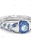 olcso Gyűrűk-Női Gyűrűk Elegáns Bálint nap Virágos Gyűrű