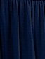 halpa Tavalliset hameet-Naisten Hame A-linja Polvipituinen Korka vyötärö Hameet Tasku Yhtenäinen Rento / arki Viikonloppu Kesä Puuvilla Perus Vapaa-aika Viini Musta Armeijan vihreä Laivaston sininen