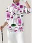 abordables Collection de créateurs-Femme Sweat à capuche Blanche manche longue Chaud Top Automne Hiver Vêtements de golf pour femmes, tenues, vêtements