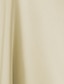 preiswerte Minirock-Damen Rock A-Linie Mini Hoher Taillenbund Röcke Schleife Einfarbig Täglich Festtage Sommer Satin Polyester Modisch Brautkleider schlicht Wein Schwarz / Weiß Schwarz Rosa