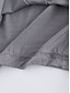 abordables Pijamas para mujeres-Mujer Pijamas Conjuntos Color puro Sencillo Confort Diario Cama Capital Transpirable Escote en V Manga Larga Camiseta Pantalón Almohadillas para el pecho Verano Primavera Rosa loto Negro