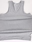 cheap Tank Tops-Men&#039;s Tank Top Vest Top Undershirt Sleeveless Shirt Plain Crewneck Street Vacation Sleeveless Clothing Apparel Fashion Designer Basic