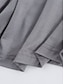 abordables Pijamas para mujeres-Mujer Pijamas Conjuntos Color puro Sencillo Confort Diario Cama Capital Transpirable Escote en V Manga Larga Camiseta Pantalón Almohadillas para el pecho Verano Primavera Rosa loto Negro