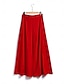 baratos Women&#039;s Sets-Terno culotte sólido com manga bufante e ombro frio