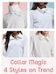 baratos Coleção de designers-Mulheres Moletom Preto Branco Amarelo Manga Longa Blusas Outono Inverno Roupas femininas de golfe, roupas, roupas, roupas