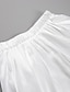 abordables Faldas maxi-Mujer Falda Columpio Falda larga Maxi Alta cintura Faldas Color sólido Calle Diario Verano Satén Elegante Moda Negro Blanco Caqui