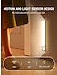 billiga Utvald samling-sensor nattlampa 1 pack usb uppladdningsbar magnetisk vägg rörelse garderob ljus under led skåp lampor batteridrivna nattlampor för sovrum garderob trappor