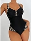 ieftine Costume Întregi-Pentru femei Costume de Baie O bucată Costum de baie Peteci Leopard Stilat Costume de baie
